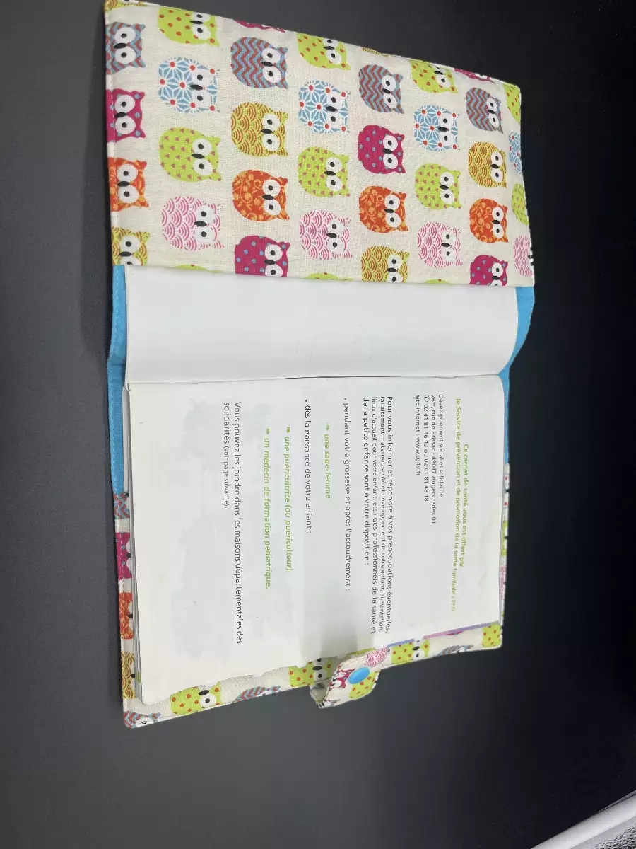 Protège carnet de santé