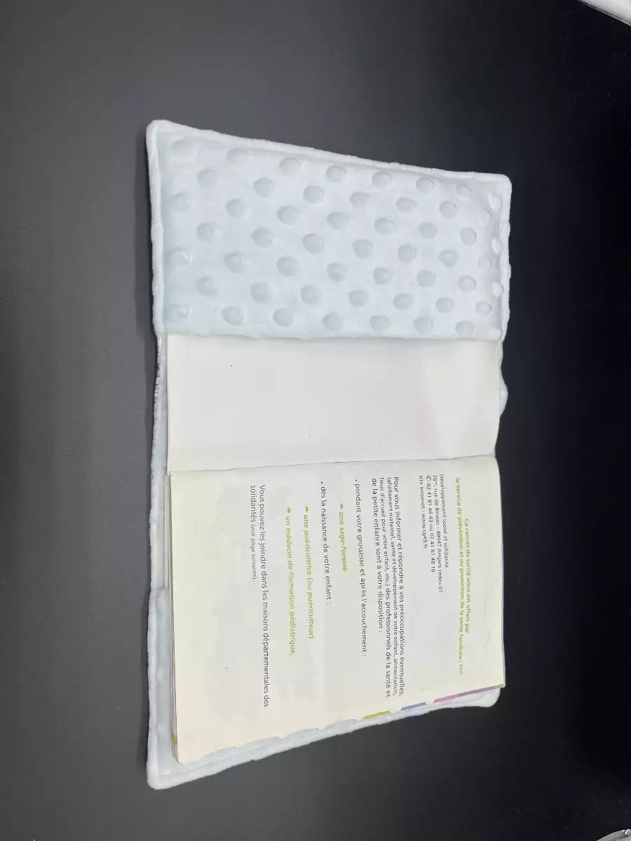 Protège carnet de santé